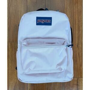 Jansport Central Adaptive Misty Rose canvas backpack bookbag